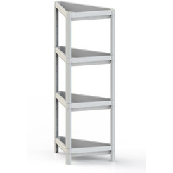 Этажерка Полимербыт Угловая Kleo 4393401