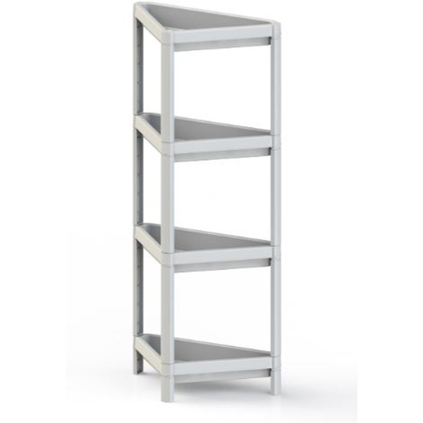 Этажерка Полимербыт Угловая Kleo 4393401