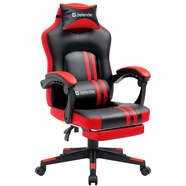 Игровое кресло Defender Diablo Черный/Красный (64407)