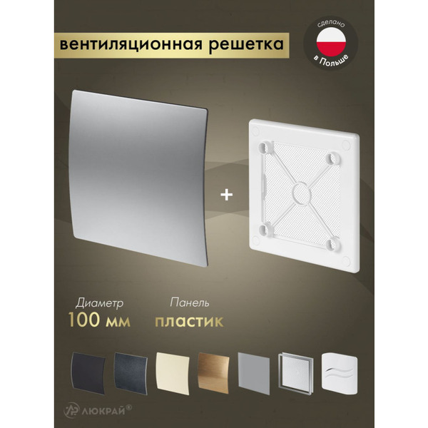 Решетка с панелью Awenta RW100-PET100