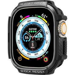 Чехол Spigen Rugged Armor для Apple Watch Ultra 1 / 2 49 мм MATTE BLACK