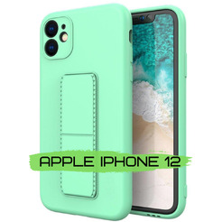 Бампер BINGO Stand APPLE iPhone 12 Мята