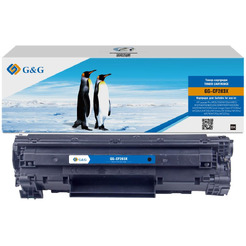 Картридж лазерный G&G GG-CF283X черный (2200стр.) для HP LJ Pro M125/125FW/125A/M127/M127FW/FN/M201/M225MFP