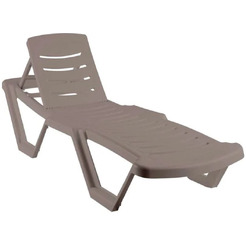 Шезлонг Ellastik Plast Элластик лм 187x63.5x32 (капучино)