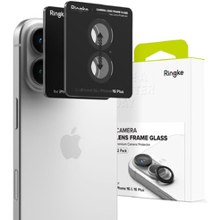 Защитное стекло RINGKE CAMERA FRAME PROTECTOR для IPHONE 16 / 16 PLUS BLACK (2шт )
