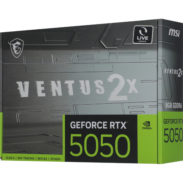Видеокарта MSI GeForce RTX 5050 8G Ventus 2X