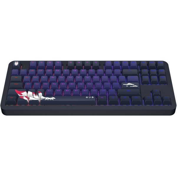 Клавиатура Red Square Alumix TKL Classic Kitsune RSQ-20051 (черный, g3ms Aquamarine)