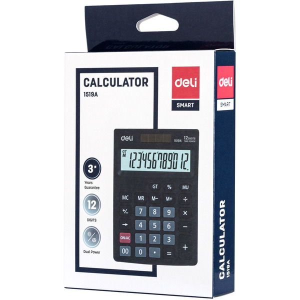 Калькулятор Deli E1519A