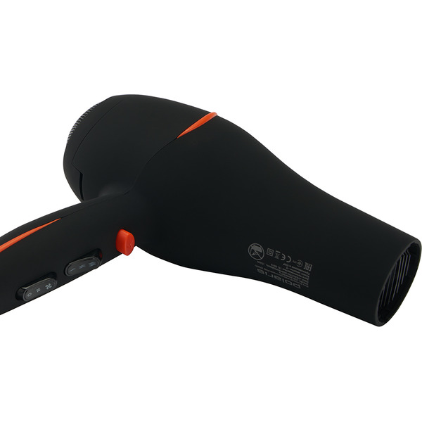 Фен POLARIS PHD2038Ti (черный/оранжевый)