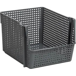 Контейнер для хранения Violet Лофт 852018 (20л, серый)