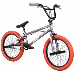 Велосипед Stark Madness BMX 2 2024 HQ-0014367 (фиолетово-серый/перламутр/красный)