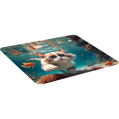 Коврик для мыши Cactus Fish Cat CS-MPC-D15M