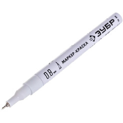 Маркер-краска Зубр МК-80 06324-8 (белый)