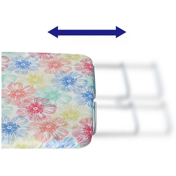 42-107304 Доска гладильная Basic 4 (ДСП 1070х300 мм), с подставкой под утюг, PERFECTO LINEA