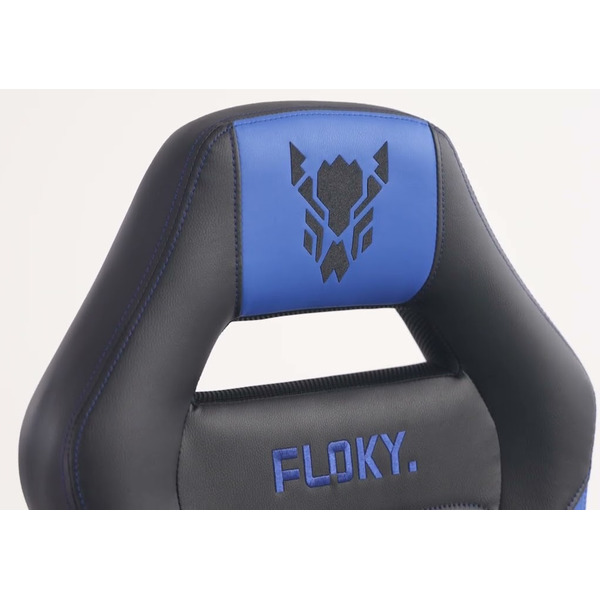 Кресло компьютерное FLOKY VIBE Blue-Black