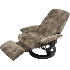 Массажное кресло Calviano 20 (коричневый плюш)