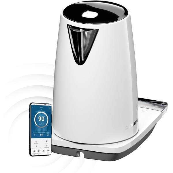 Электрический чайник Polaris PWK 1755CAD WIFI IQ Home (белый)