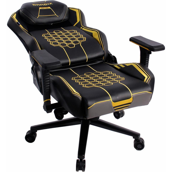 Кресло BRABIX GM-180 532953 (черный/желтый)