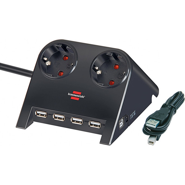 Удлинитель BRENNENSTUHL Desktop-Power-Plus 1153500122