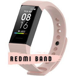 Ремешок Bingo для Redmi Band (персиковый)