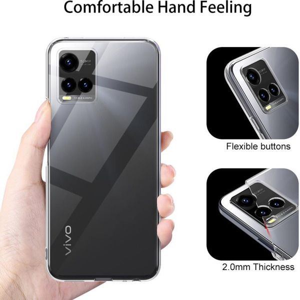 Бампер Bingo TPU 2.0mm для VIVO Y21/Y33s Белый