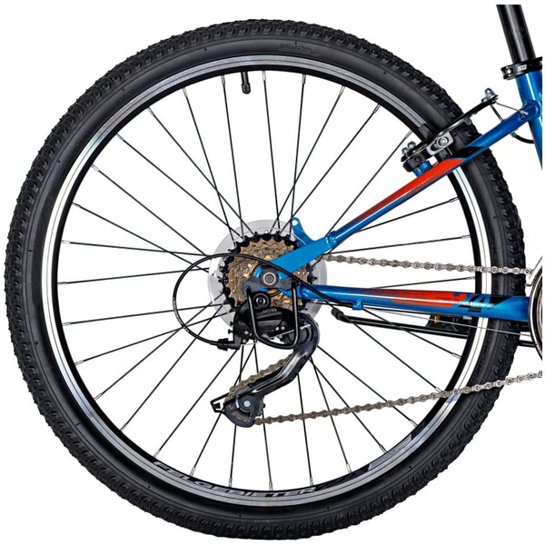 Велосипед Foxx Aztec 2024 24SHV.AZTEC.12BL4 (синий)