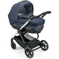 Универсальная коляска CAM Levante (2 в 1, синий/матовый серый)