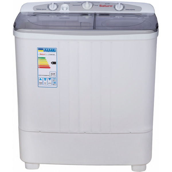 Стиральная машина полуавтомат SATURN ST-WK7602 серая