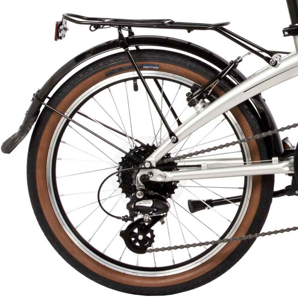 Велосипед Novatrack Town alloy 8 V 2024 20AFV.TOWN.CP4 (серебристый)