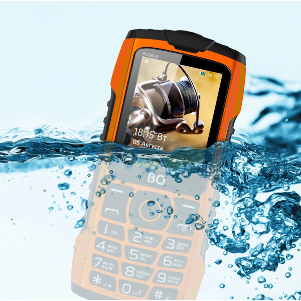 Мобильный телефон BQ-Mobile BQ-2439 Bobber (оранжевый)