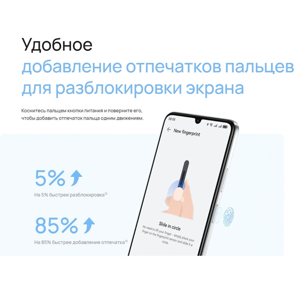 Смартфон HUAWEI nova Y63 GFY-LX1 4GB/128GB (черный)