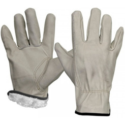 Перчатки кожаные утепленные Arcticus 2409 W р.10 белый