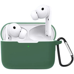 Чехол Bingo Silicone для HONOR Earbuds 2 Lite/Earbuds 2 SE (темно-зеленый)