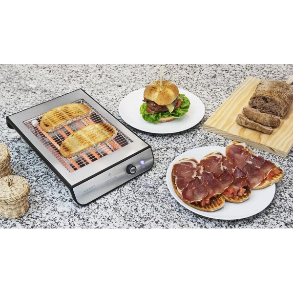 Тостер Cecotec Turbo EasyToast Inox Flatbed