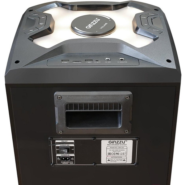 Колонка для вечеринок Ginzzu GM-203