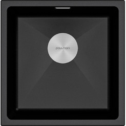 Кухонная мойка Paulmark IT-Granit Lumi 45 Uni LU45-BL (черный)