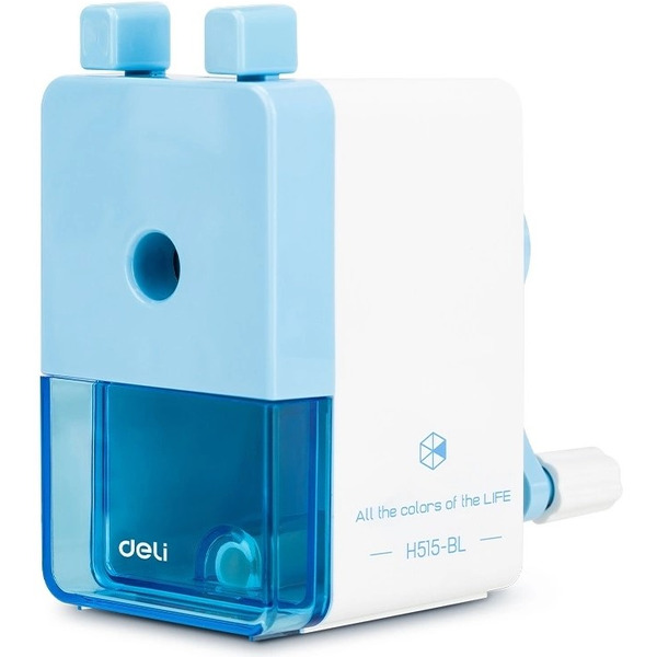 Точилка Deli EH515-BL (голубой/белый)