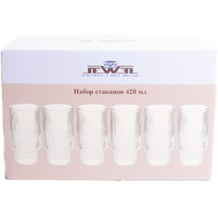 Набор стаканов Jewel Сильва ПС00119-58 (6шт)