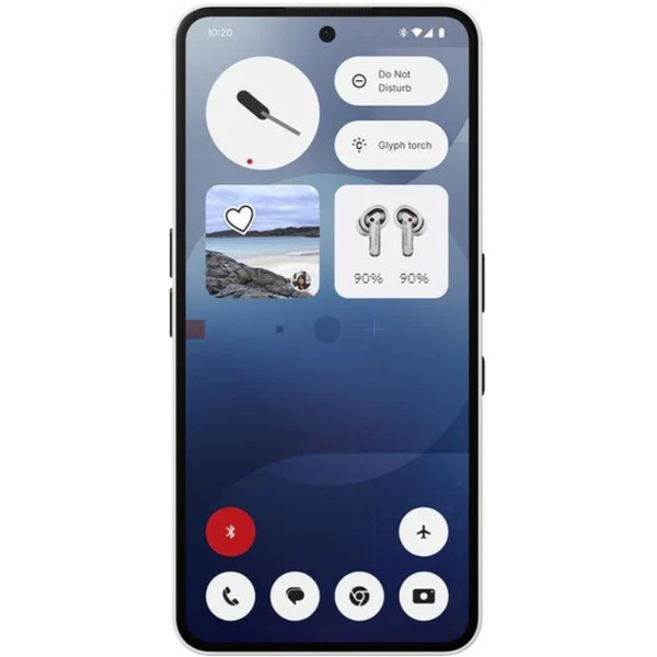 Смартфон Nothing Phone (3a) 12GB/256GB (белый)