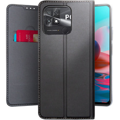 Чехол книга AKAMI Book case series для Xiaomi Poco C40 Черный (30719)