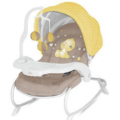 Шезлонг Lorelli Dream Time Beige Yellow My Baby (10110061809)
