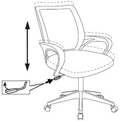 Кресло Бюрократ CH-695NLT (зеленый TW-03 TW-30 сетка/ткань)