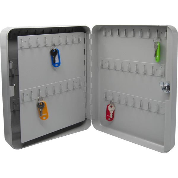 Шкафчик для ключей Silwerhof на 90 ключей (серый)