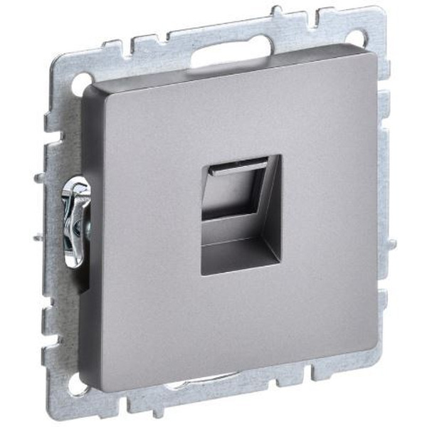 Розетка компьютерная IEK Brite РК10-БрС