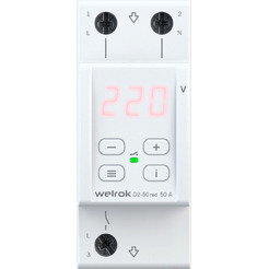 Реле напряжения Welrok D2-40 red