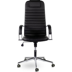 Кресло Brabix Pilot EX-610 CH (кожзам, черный)