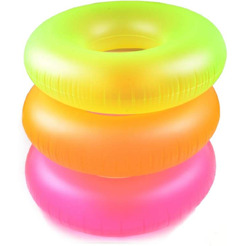 Надувной круг для плавания INTEX Neon Frost 59262NP