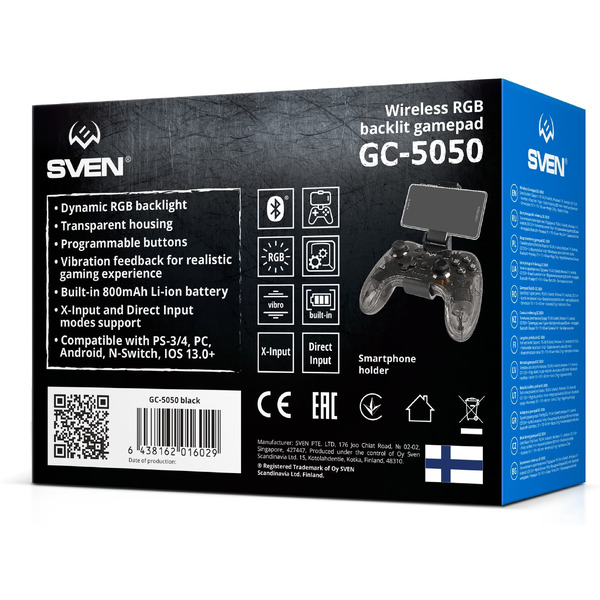 Геймпад Sven GC-5050 (SV-016029)