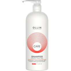 Шампунь Ollin Professional Care сохраняющий цвет и блеск 1 л