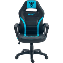 Кресло компьютерное FLOKY VIBE Aqua-Black